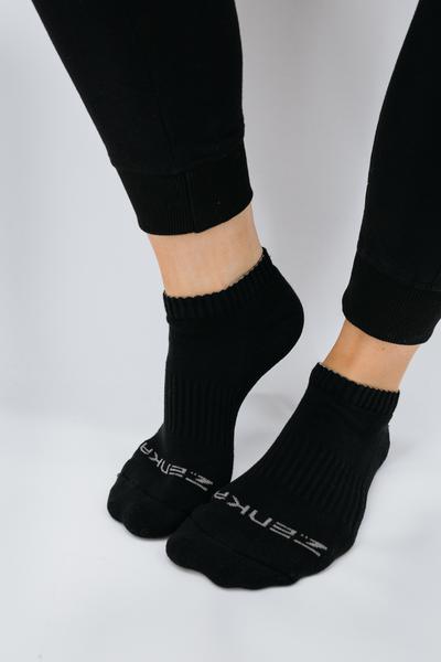 Женские носки до щиколотки Black & White